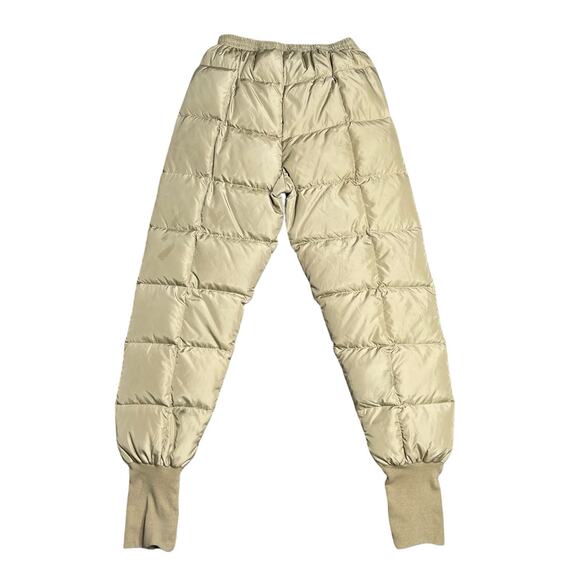 Vintage Cabela’s Quilted Goose Down Puffer Hunting Nylon Pants, S/M - Picture 6 of 7
